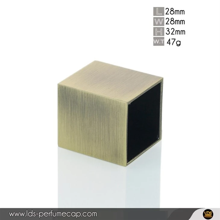 Rectangle ZamakPerfume Cap